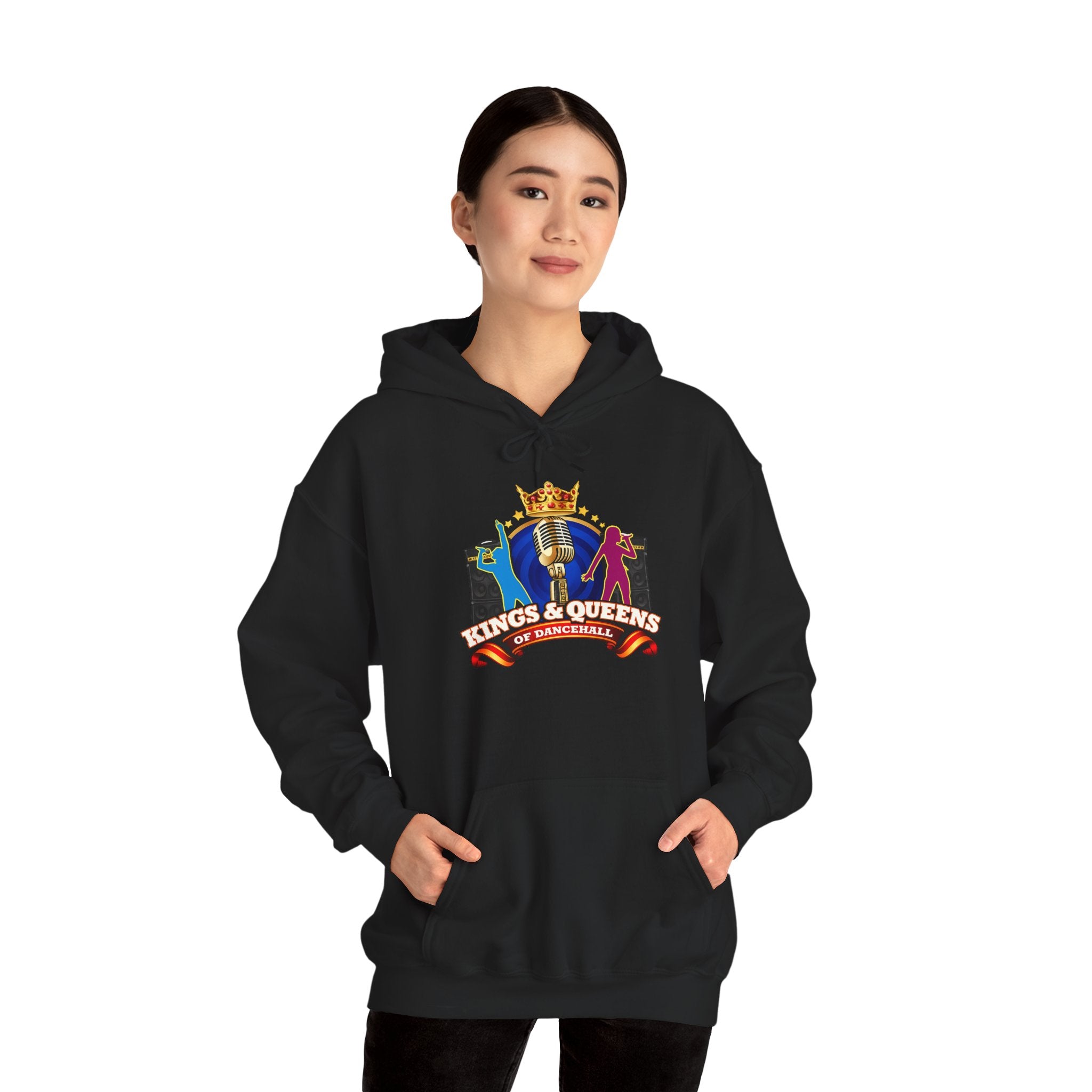 Kings and Queens of Dancehall Basketball Hoodie