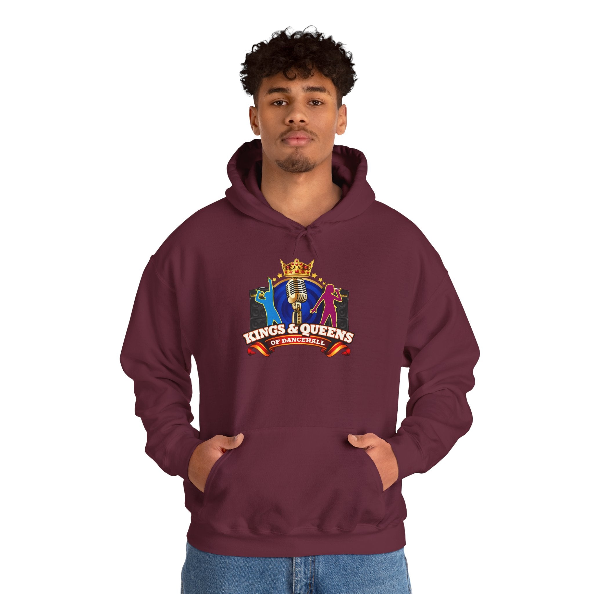 Kings and Queens of Dancehall Basketball Hoodie