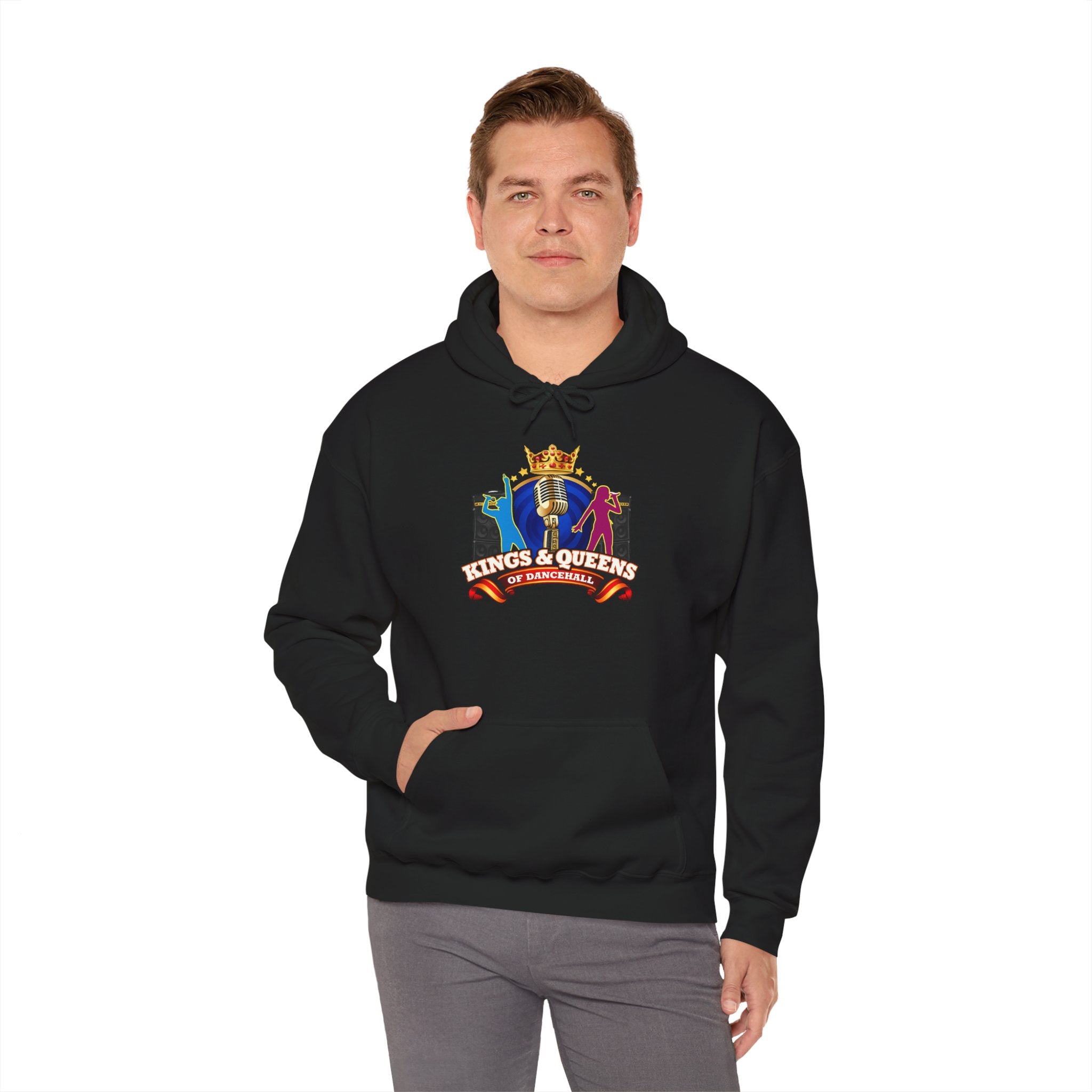 Kings and Queens of Dancehall Basketball Hoodie