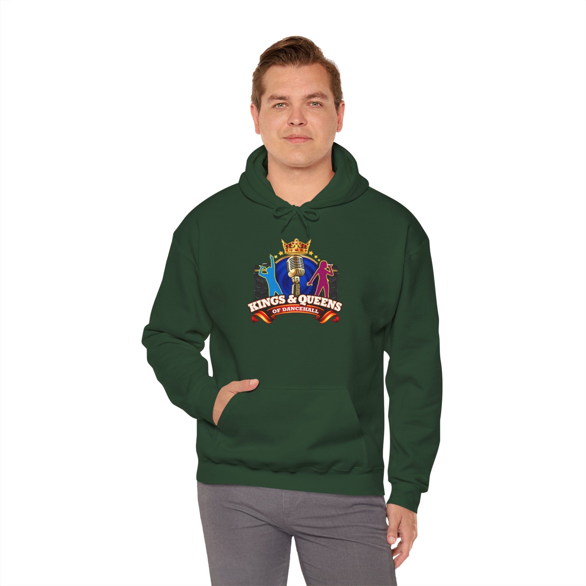 Kings and Queens of Dancehall Basketball Hoodie