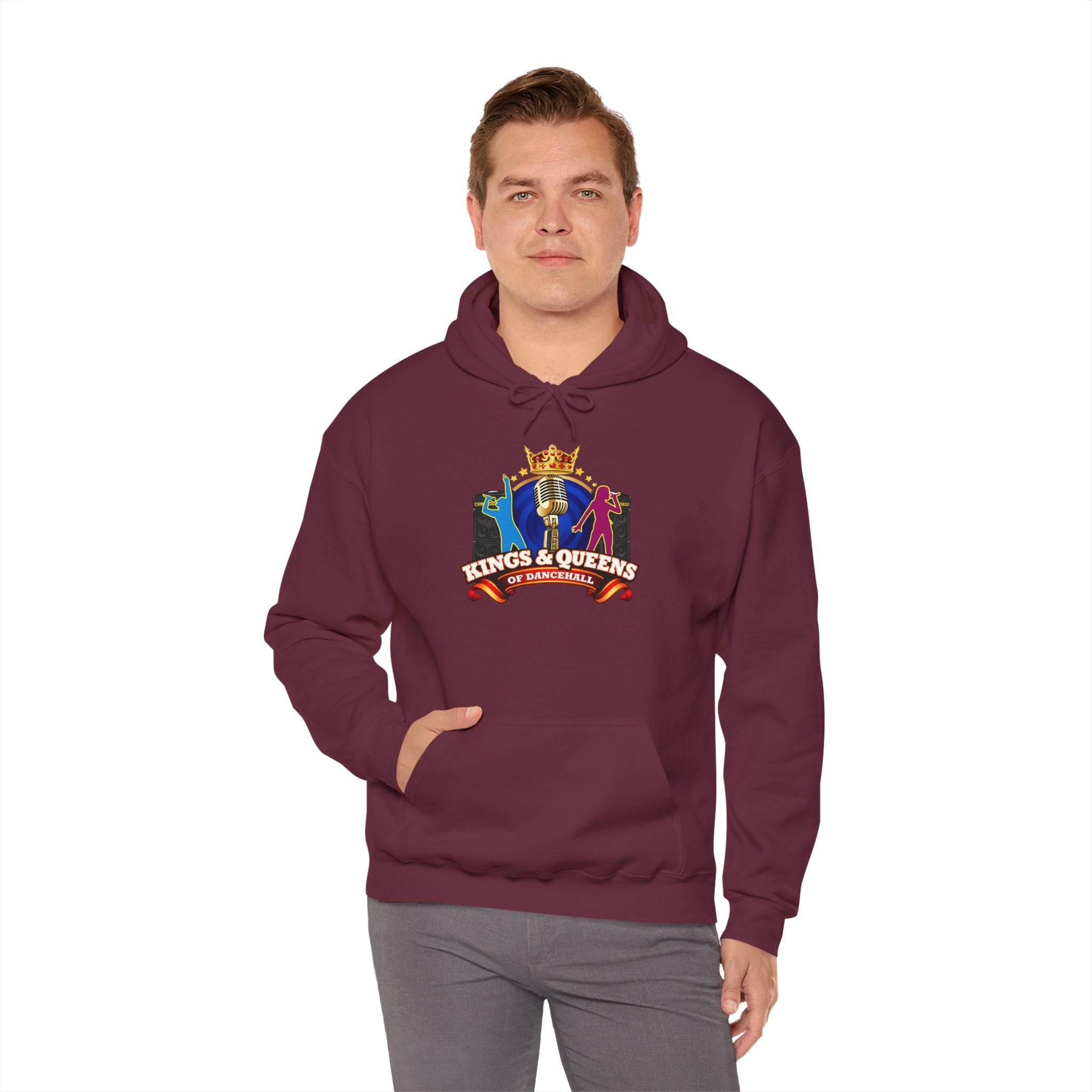 Kings and Queens of Dancehall Basketball Hoodie